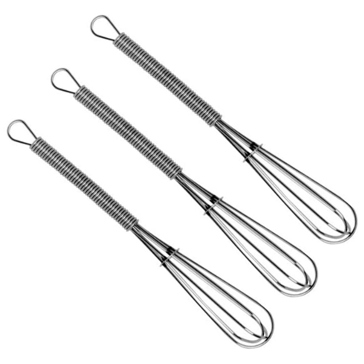 Norpro 7-inch Chrome Plated Wire Mini Whisk - Use to Whip, Stir, and Mix Dressing or Sauces
